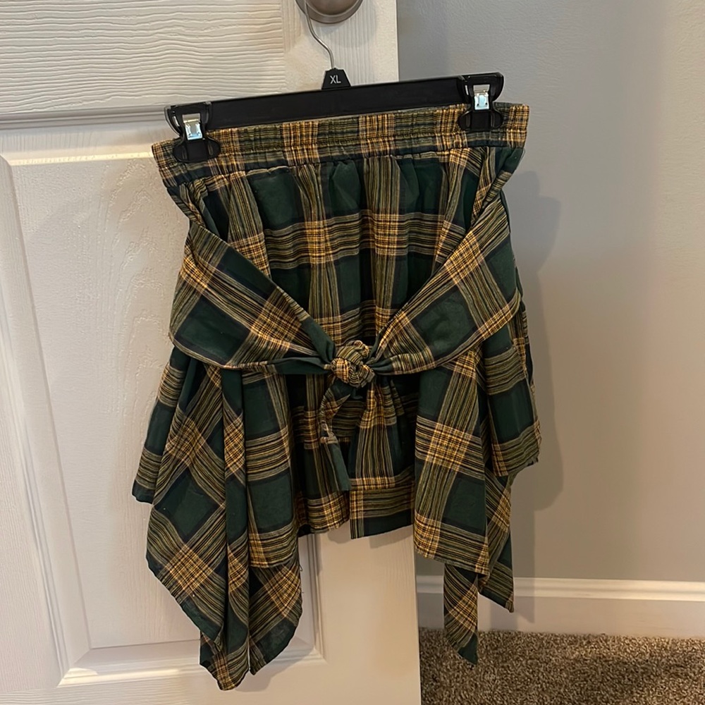 Plaid Skirt